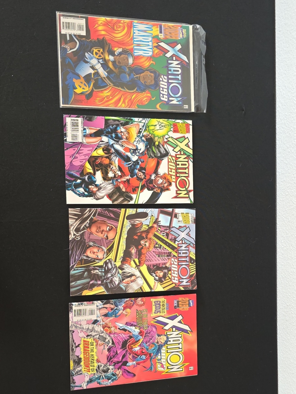Marvel X-Nation Comic Book Set Of 4